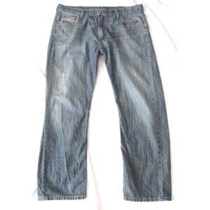 Levis 569 Denim Jeans Loose Straight Fit Everyday Wear Men Sz 36 x 30 (MP521)